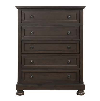 Begonia Grayish Brown Chest - 1718GY-9 - Bien Home Furniture &amp; Electronics