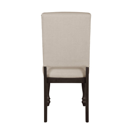 Begonia Grayish Brown Side Chair, Set of 2 - 1718GYS - Bien Home Furniture &amp; Electronics
