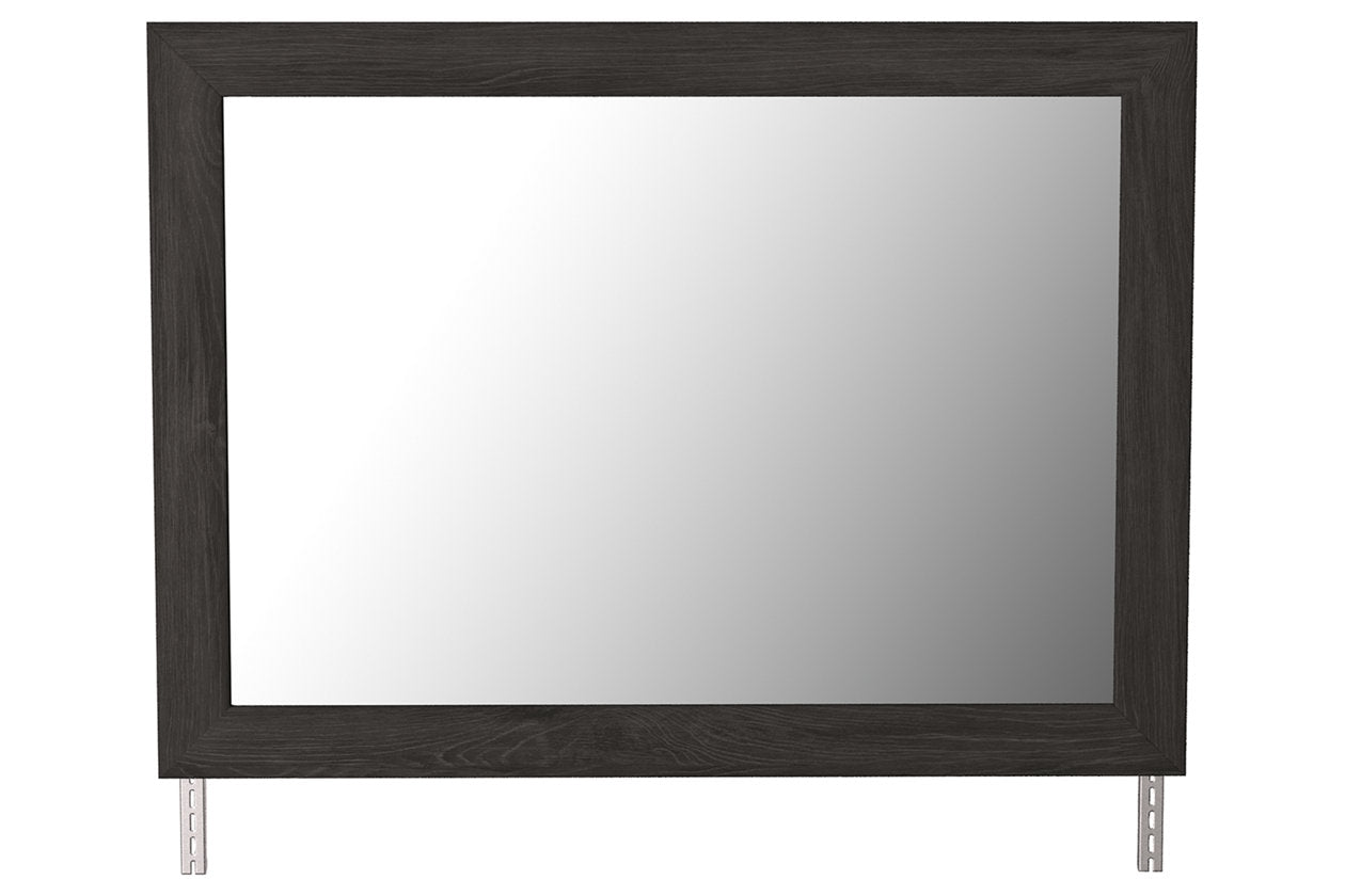 Belachime Black Bedroom Mirror (Mirror Only) - B2589-36 - Bien Home Furniture &amp; Electronics