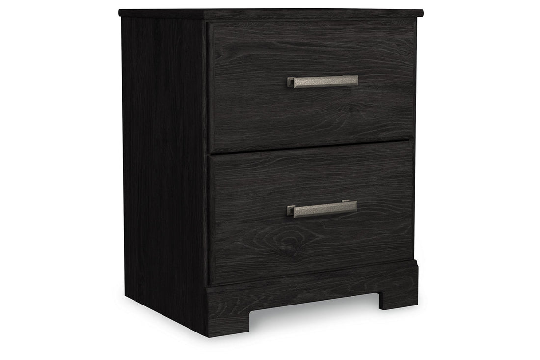 Belachime Black Nightstand - B2589-92 - Bien Home Furniture & Electronics