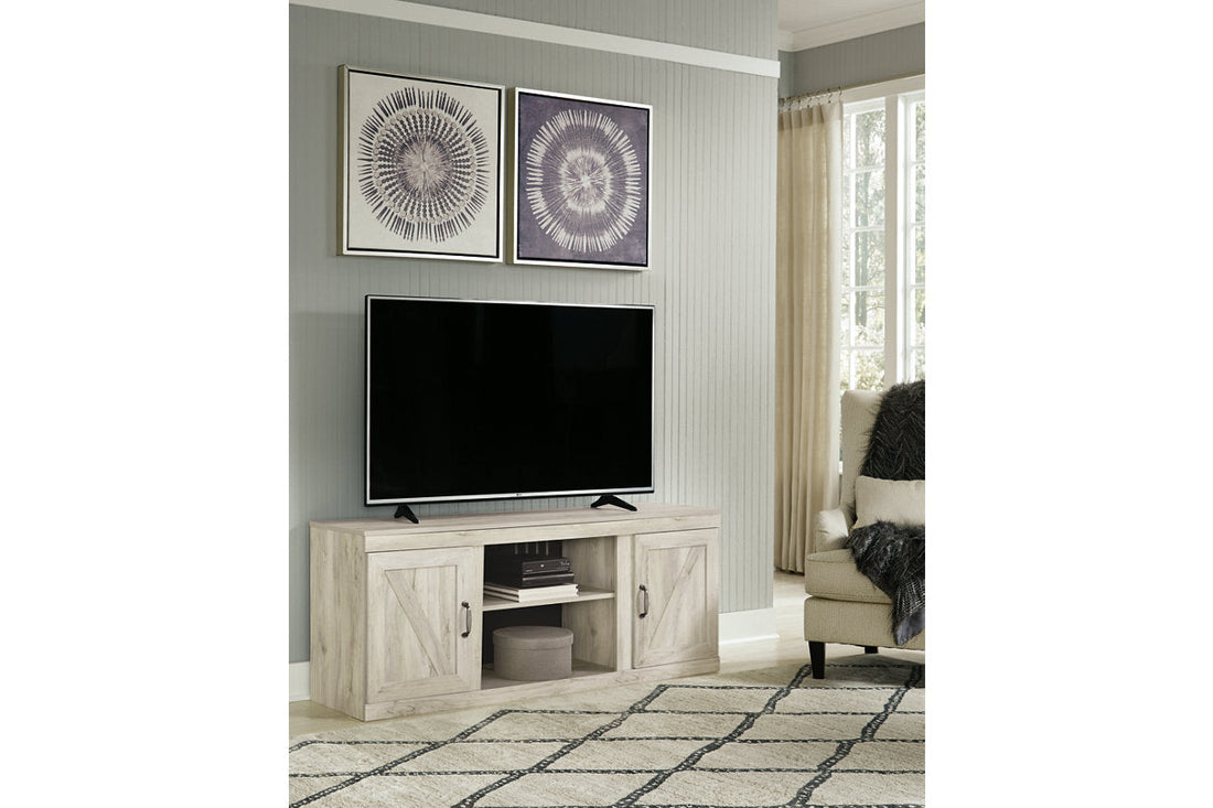 Bellaby Whitewash 60&quot; TV Stand - EW0331-268 - Bien Home Furniture &amp; Electronics