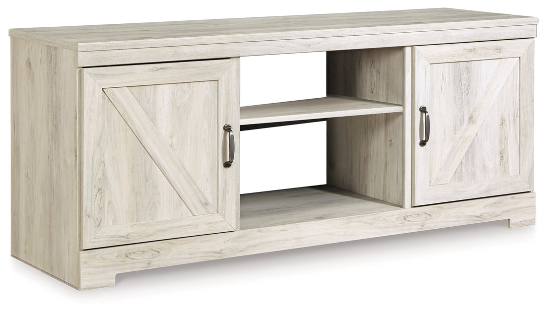 Bellaby Whitewash 63&quot; TV Stand - W331-68 - Bien Home Furniture &amp; Electronics