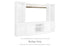Bellaby Whitewash Bridge - W331-27 - Bien Home Furniture & Electronics