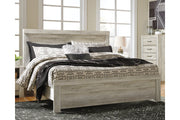 Bellaby Whitewash King Panel Bed - SET | B331-56 | B331-58 | B331-97 - Bien Home Furniture & Electronics