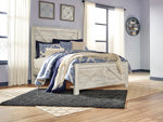 Bellaby Whitewash Queen Crossbuck Panel Headboard - B331-157 - Bien Home Furniture &amp; Electronics