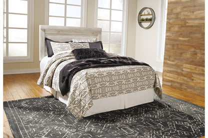 Bellaby Whitewash Queen Panel Headboard - B331-57 - Bien Home Furniture &amp; Electronics