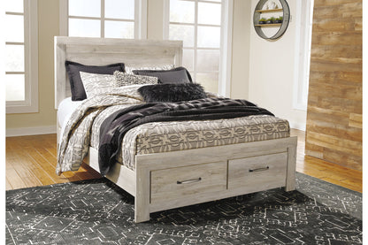 Bellaby Whitewash Queen Panel Headboard - B331-57 - Bien Home Furniture &amp; Electronics