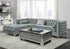 Bellaire Button-Tufted Upholstered Sectional Silver - 508280 - Bien Home Furniture & Electronics