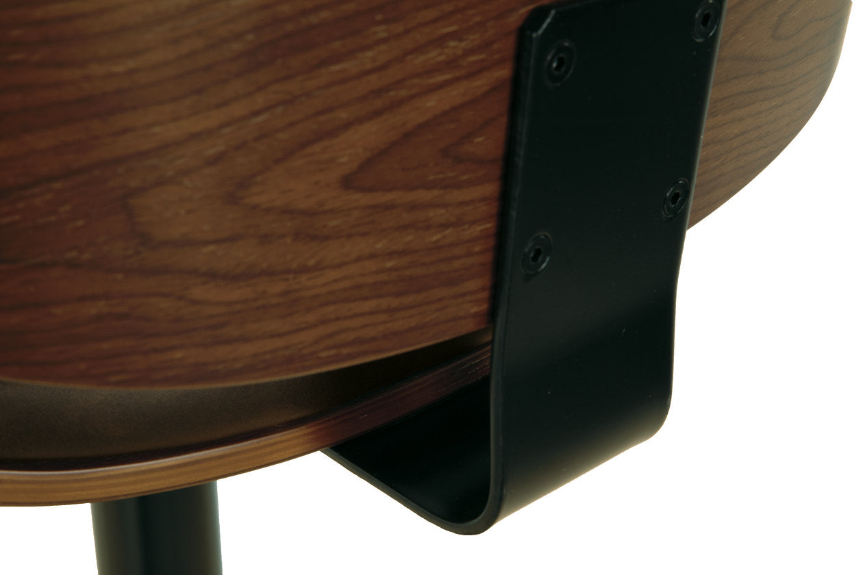 Bellatier Brown Adjustable Height Barstool - D120-530 - Bien Home Furniture &amp; Electronics