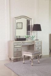 Belmont 3-Piece Vanity Set Metallic Platinum - 204187-S3 - Bien Home Furniture & Electronics