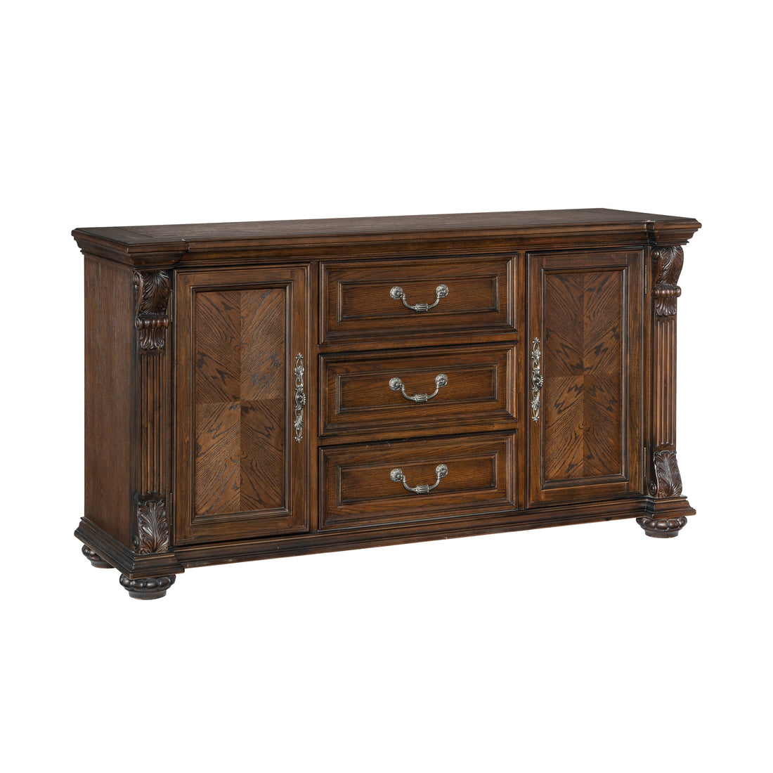 Bergen Dark Oak Buffet - 5829-55 - Bien Home Furniture & Electronics