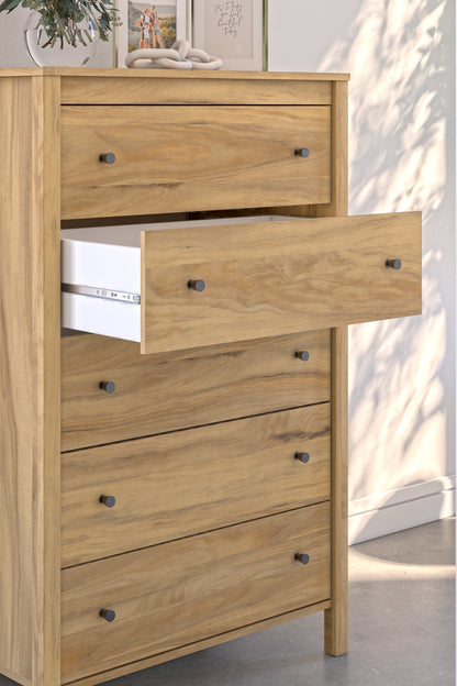Bermacy Light Brown Chest of Drawers - EB1760-245 - Bien Home Furniture &amp; Electronics