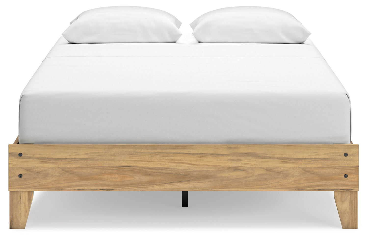 Bermacy Light Brown Queen Platform Bed - EB1760-113 - Bien Home Furniture &amp; Electronics