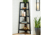 Bernmore Black Corner Shelf - A4000304 - Bien Home Furniture & Electronics