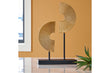 Berrnette Gold Finish/Black Sculpture - A2000578 - Bien Home Furniture & Electronics