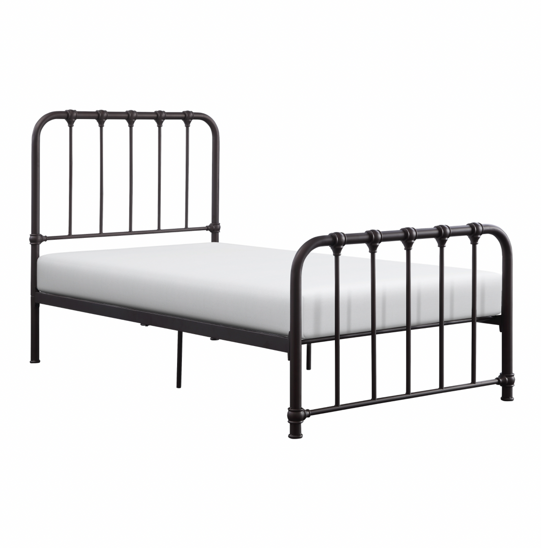 Bethany Dark Bronze Twin Metal Platform Bed - 1571DZT-1 - Bien Home Furniture &amp; Electronics