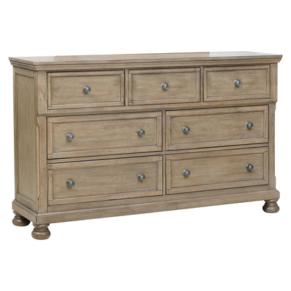 Bethel Wire Brushed Gray Dresser - 2259GY-5 - Bien Home Furniture &amp; Electronics