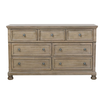 Bethel Wire Brushed Gray Dresser - 2259GY-5 - Bien Home Furniture &amp; Electronics