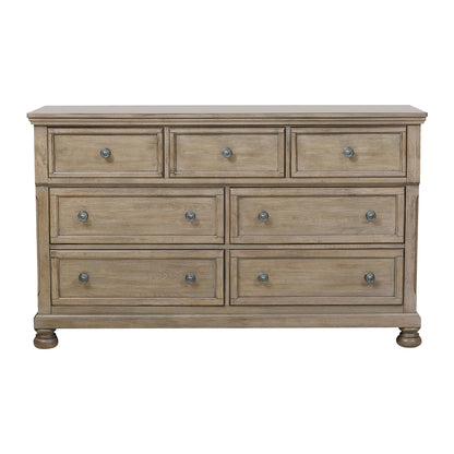 Bethel Wire Brushed Gray Sleigh Storage Platform Bedroom Set - SET | 2259GY-3 | 2259GY-5 | 2259GY-6 | 2259GY-4 | 2259GY-9 | 2259KGY-1 | 2259KGY-2 - Bien Home Furniture &amp; Electronics
