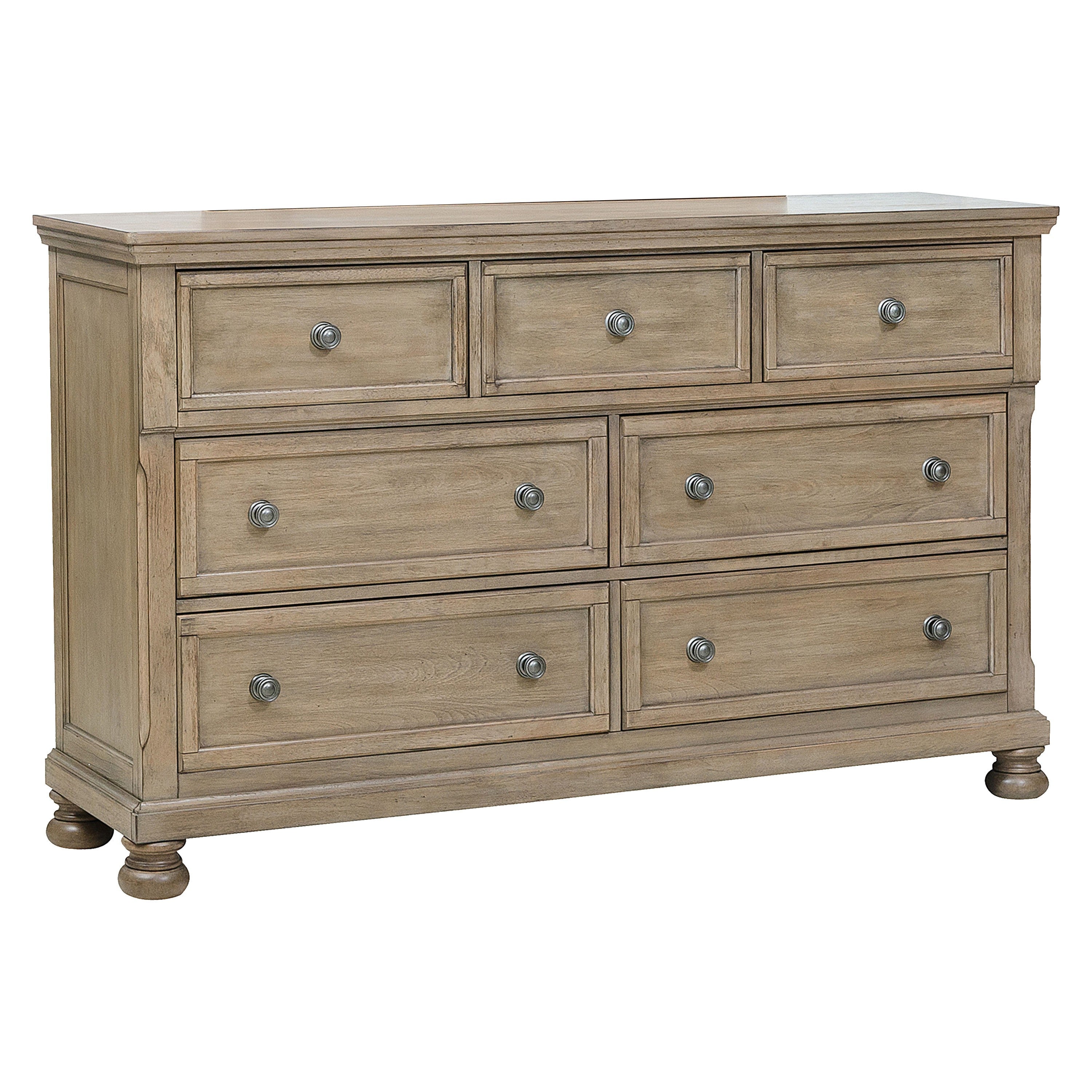 Bethel Wire Brushed Gray Sleigh Storage Platform Bedroom Set - SET | 2259GY-3 | 2259GY-5 | 2259GY-6 | 2259GY-4 | 2259GY-9 | 2259KGY-1 | 2259KGY-2 - Bien Home Furniture &amp; Electronics