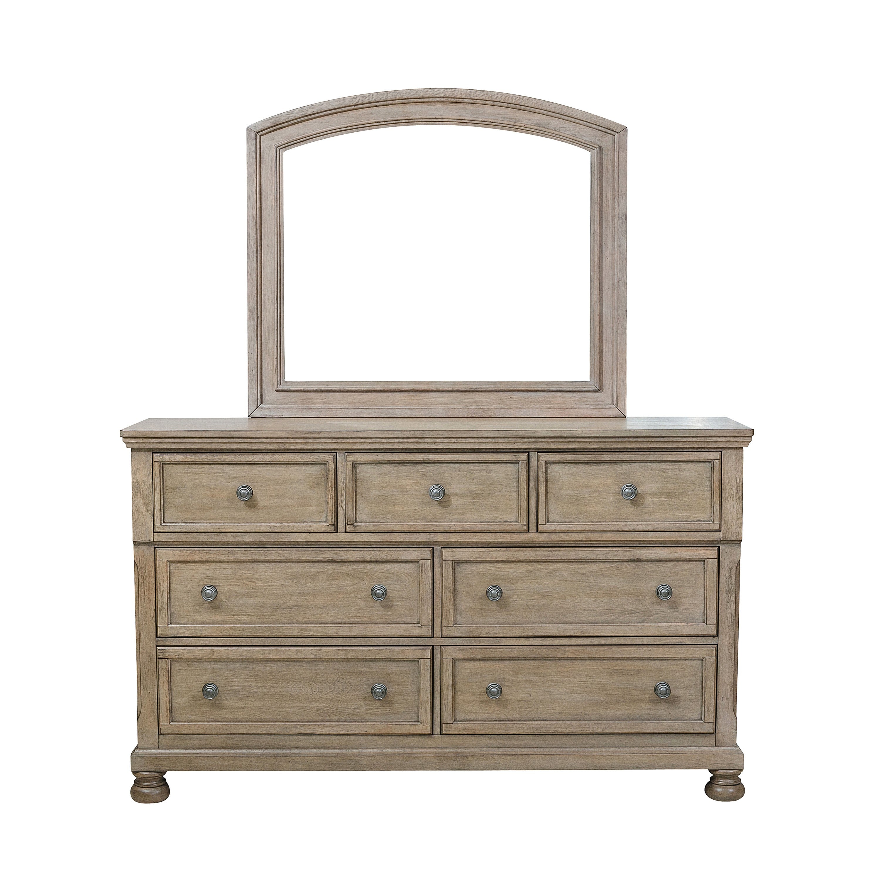 Bethel Wire Brushed Gray Sleigh Storage Platform Bedroom Set - SET | 2259GY-3 | 2259GY-5 | 2259GY-6 | 2259GY-4 | 2259GY-9 | 2259KGY-1 | 2259KGY-2 - Bien Home Furniture &amp; Electronics