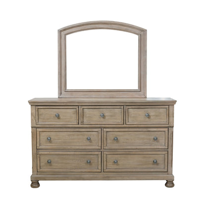 Bethel Wire Brushed Gray Sleigh Storage Platform Bedroom Set - SET | 2259GY-3 | 2259GY-5 | 2259GY-6 | 2259GY-4 | 2259GY-9 | 2259KGY-1 | 2259KGY-2 - Bien Home Furniture &amp; Electronics