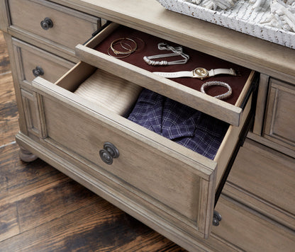 Bethel Wire Brushed Gray Sleigh Storage Platform Bedroom Set - SET | 2259GY-3 | 2259GY-5 | 2259GY-6 | 2259GY-4 | 2259GY-9 | 2259KGY-1 | 2259KGY-2 - Bien Home Furniture &amp; Electronics