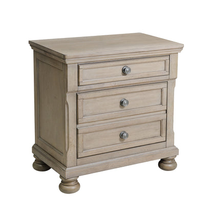 Bethel Wire Brushed Gray Sleigh Storage Platform Bedroom Set - SET | 2259GY-3 | 2259GY-5 | 2259GY-6 | 2259GY-4 | 2259GY-9 | 2259KGY-1 | 2259KGY-2 - Bien Home Furniture &amp; Electronics