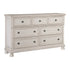 Bethel Wire Brushed White Dresser - 2259W-5 - Bien Home Furniture & Electronics