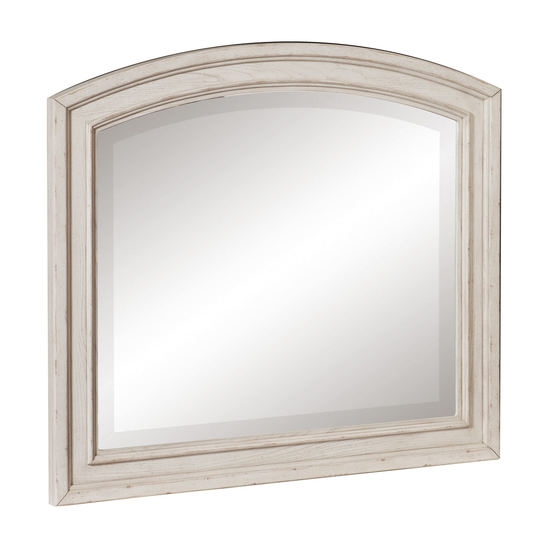 Bethel Wire Brushed White Mirror (Mirror Only) - 2259W-6 - Bien Home Furniture &amp; Electronics