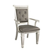 Bevelle Silver Arm Chair, Set of 2 - 1958A - Bien Home Furniture & Electronics