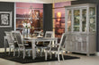 Bevelle Silver Extendable Dining Set - SET | 1958-96 | 1958A | 1958S(4) - Bien Home Furniture & Electronics