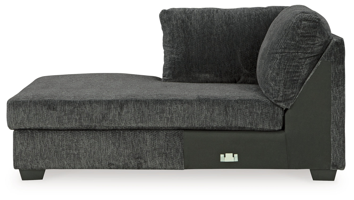 Biddeford Ebony Left-Arm Facing Corner Chaise - 3550416 - Bien Home Furniture &amp; Electronics