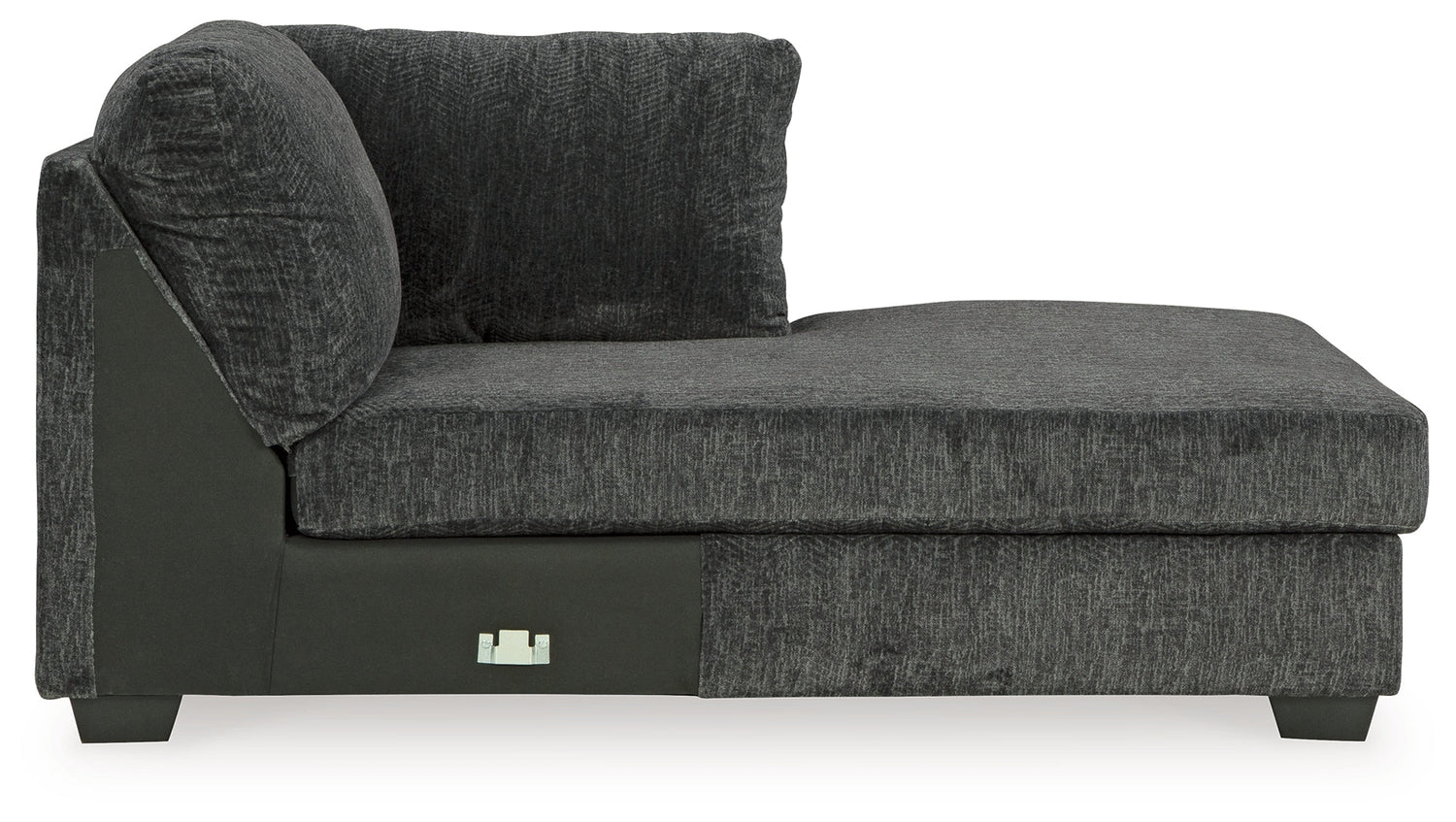 Biddeford Ebony Right-Arm Facing Corner Chaise - 3550417 - Bien Home Furniture &amp; Electronics