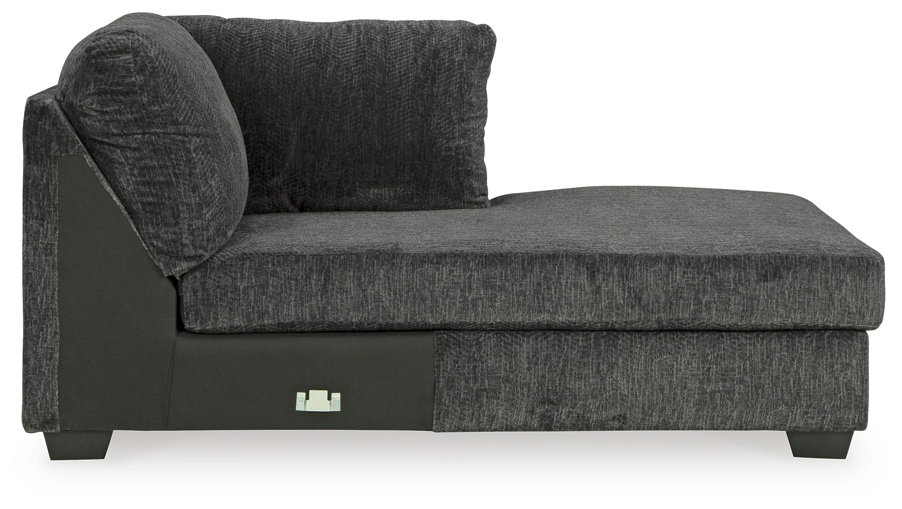 Biddeford Ebony Right-Arm Facing Corner Chaise - 3550417 - Bien Home Furniture &amp; Electronics