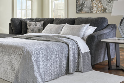 Biddeford Ebony Right-Arm Facing Full Sofa Sleeper - 3550483 - Bien Home Furniture &amp; Electronics