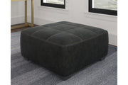 Bilgray Pewter Oversized Accent Ottoman - 5500308 - Bien Home Furniture & Electronics