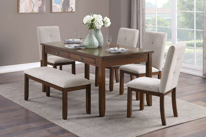 Binghampton Cherry Side Chair, Set of 2 - 5710S - Bien Home Furniture &amp; Electronics