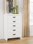 Binterglen White Chest of Drawers - B427-46 - Bien Home Furniture & Electronics