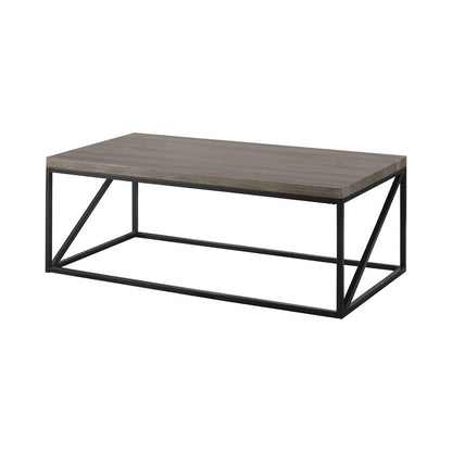 Birdie Sonoma Gray Rectangular Coffee Table - 705618 - Bien Home Furniture &amp; Electronics