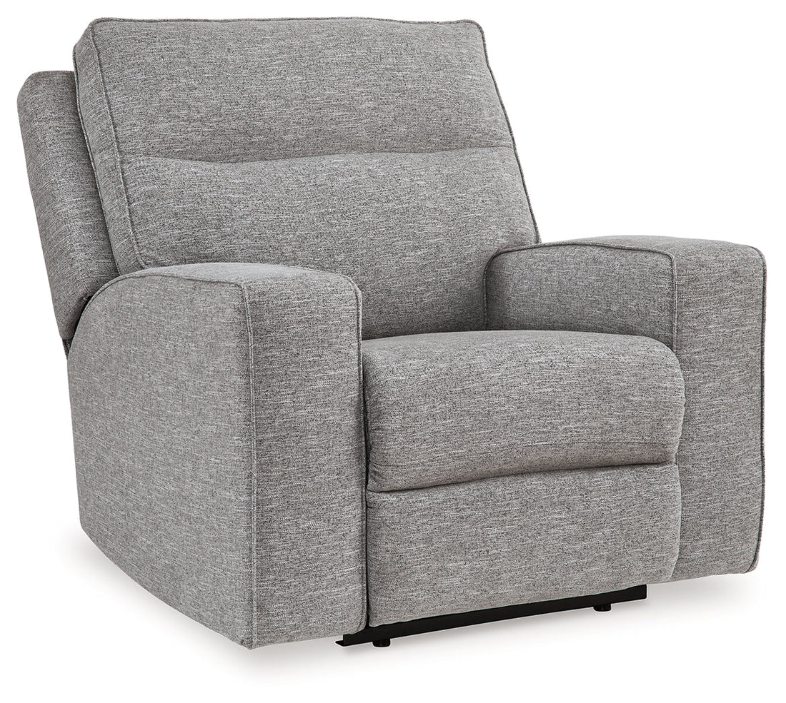 Biscoe Pewter Power Recliner - 9050313 - Bien Home Furniture &amp; Electronics