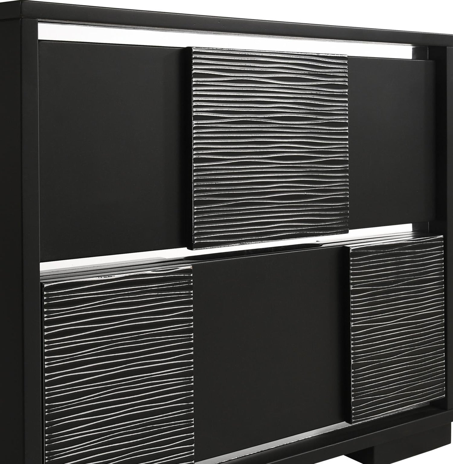 Blacktoft 2-Drawer Nightstand Black - 207102 - Bien Home Furniture &amp; Electronics