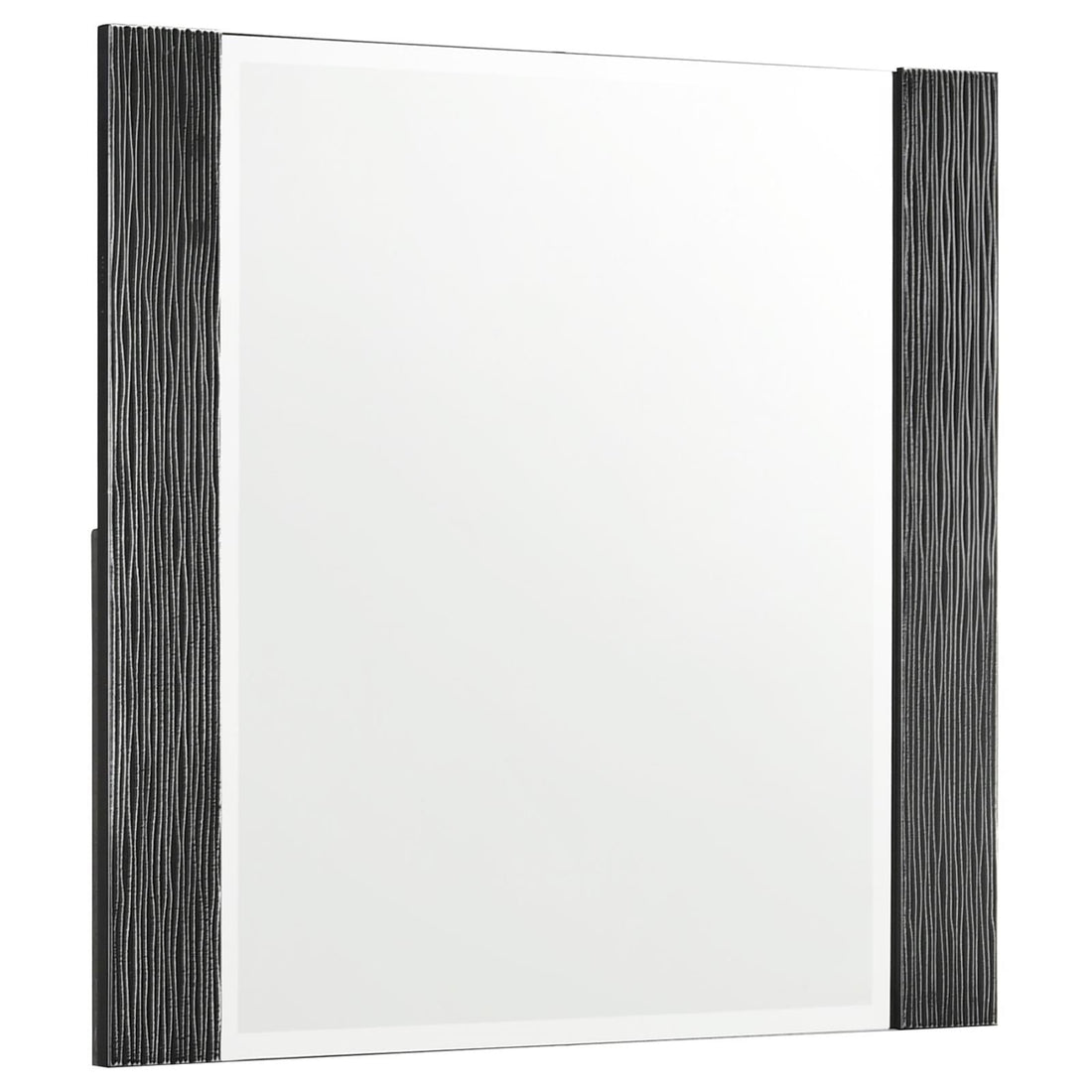 Blacktoft Black Rectangle Dresser Mirror - 207104 - Bien Home Furniture &amp; Electronics