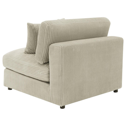 Blaine Upholstered Reversible Sectional Sofa Sand - 509899-SET - Bien Home Furniture &amp; Electronics