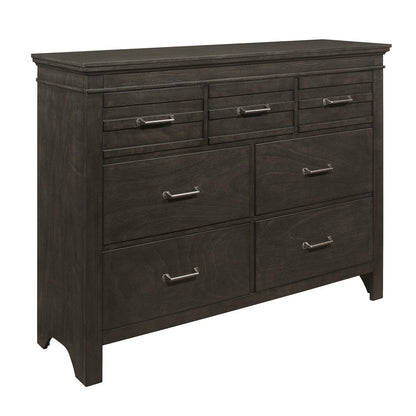 Blaire Farm Charcoal Gray Dresser - 1675-5 - Bien Home Furniture &amp; Electronics