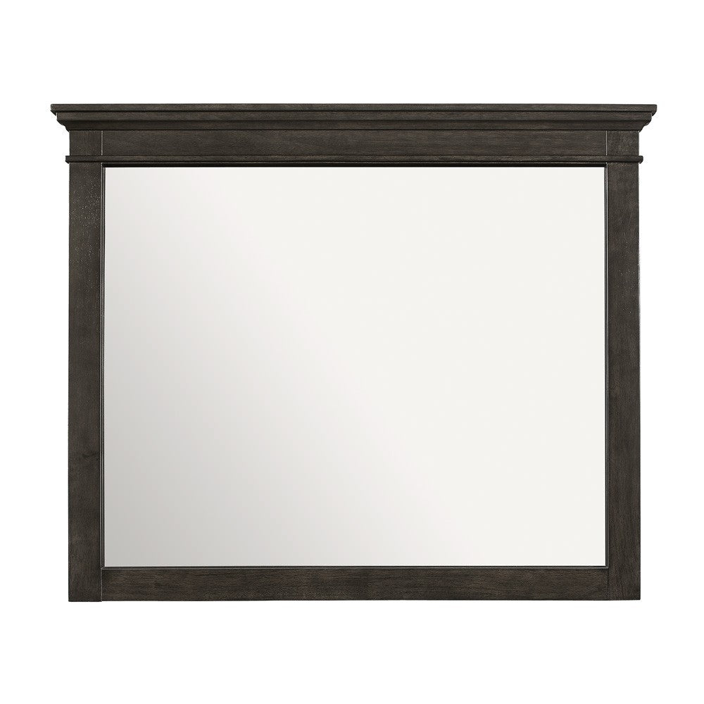 Blaire Farm Charcoal Gray Mirror (Mirror Only) - 1675-6 - Bien Home Furniture &amp; Electronics