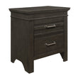 Blaire Farm Charcoal Gray Nightstand - 1675-4 - Bien Home Furniture & Electronics