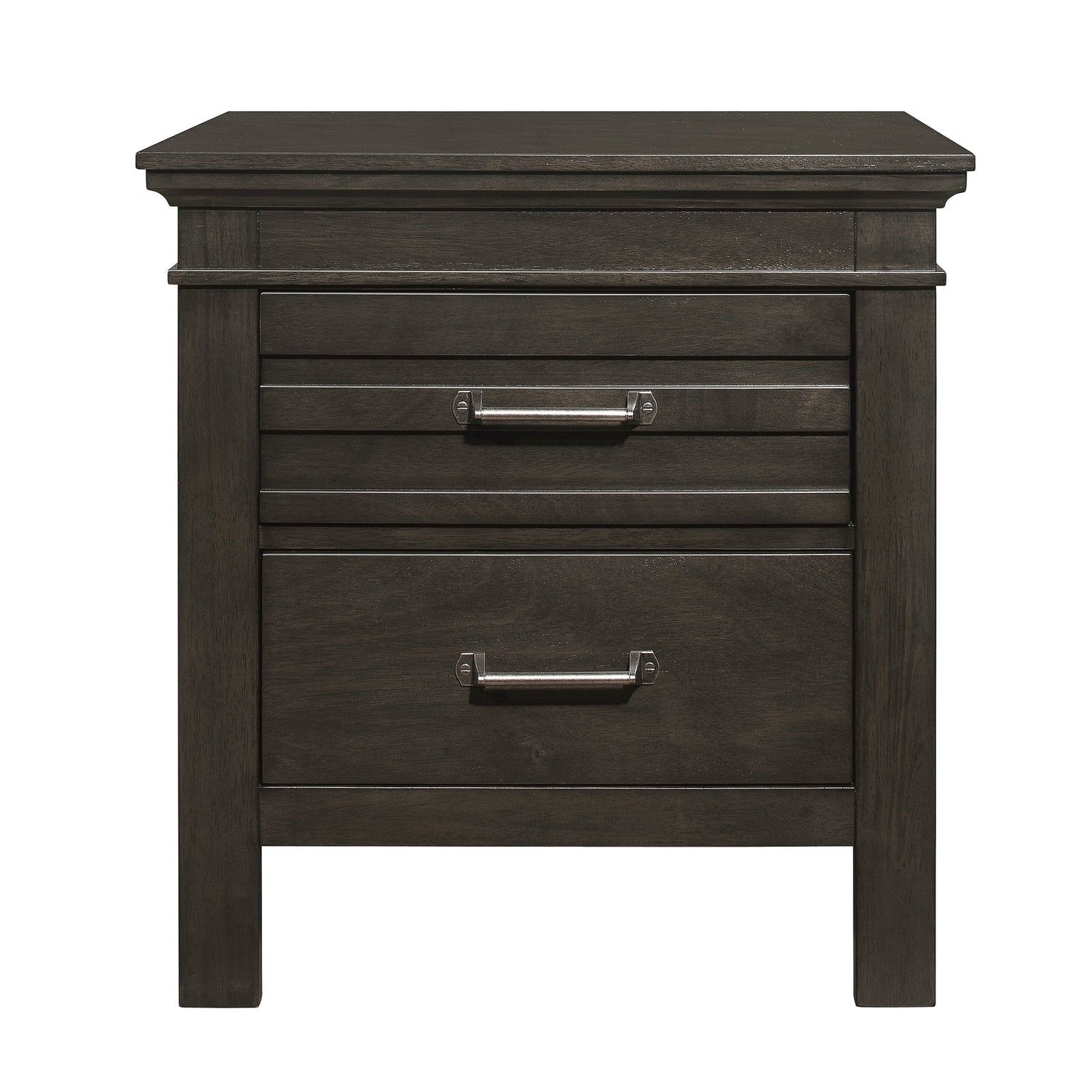 Blaire Farm Charcoal Gray Nightstand - 1675-4 - Bien Home Furniture &amp; Electronics