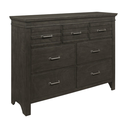 Blaire Farm Charcoal Gray Panel Youth Bedroom Set - SET | 1675F-1 | 1675F-2 | 1675F-3 | 1675-4 | 1675-9 - Bien Home Furniture &amp; Electronics