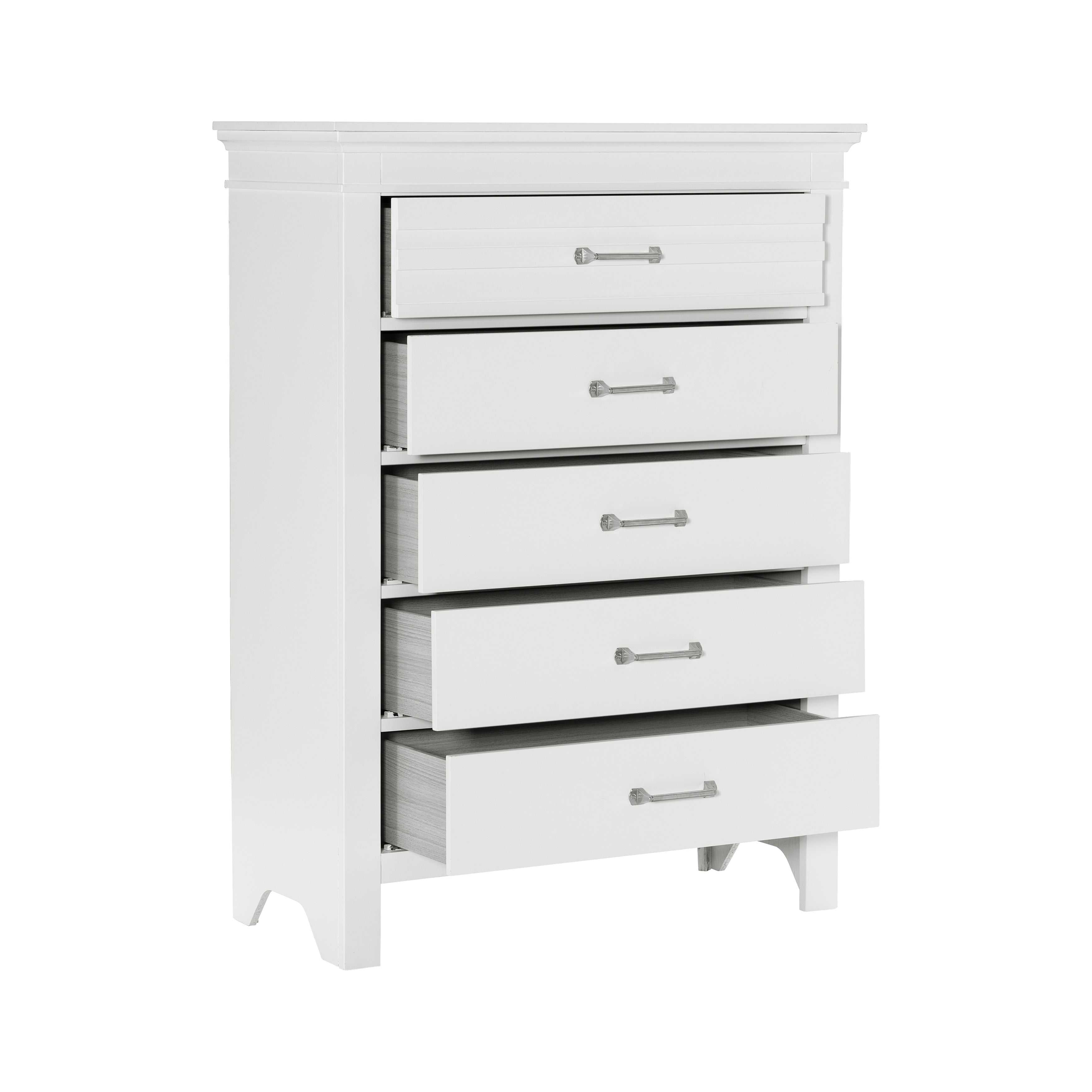 Blaire Farm White Chest - 1675W-9 - Bien Home Furniture &amp; Electronics